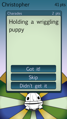 Party Wheel photo Screen